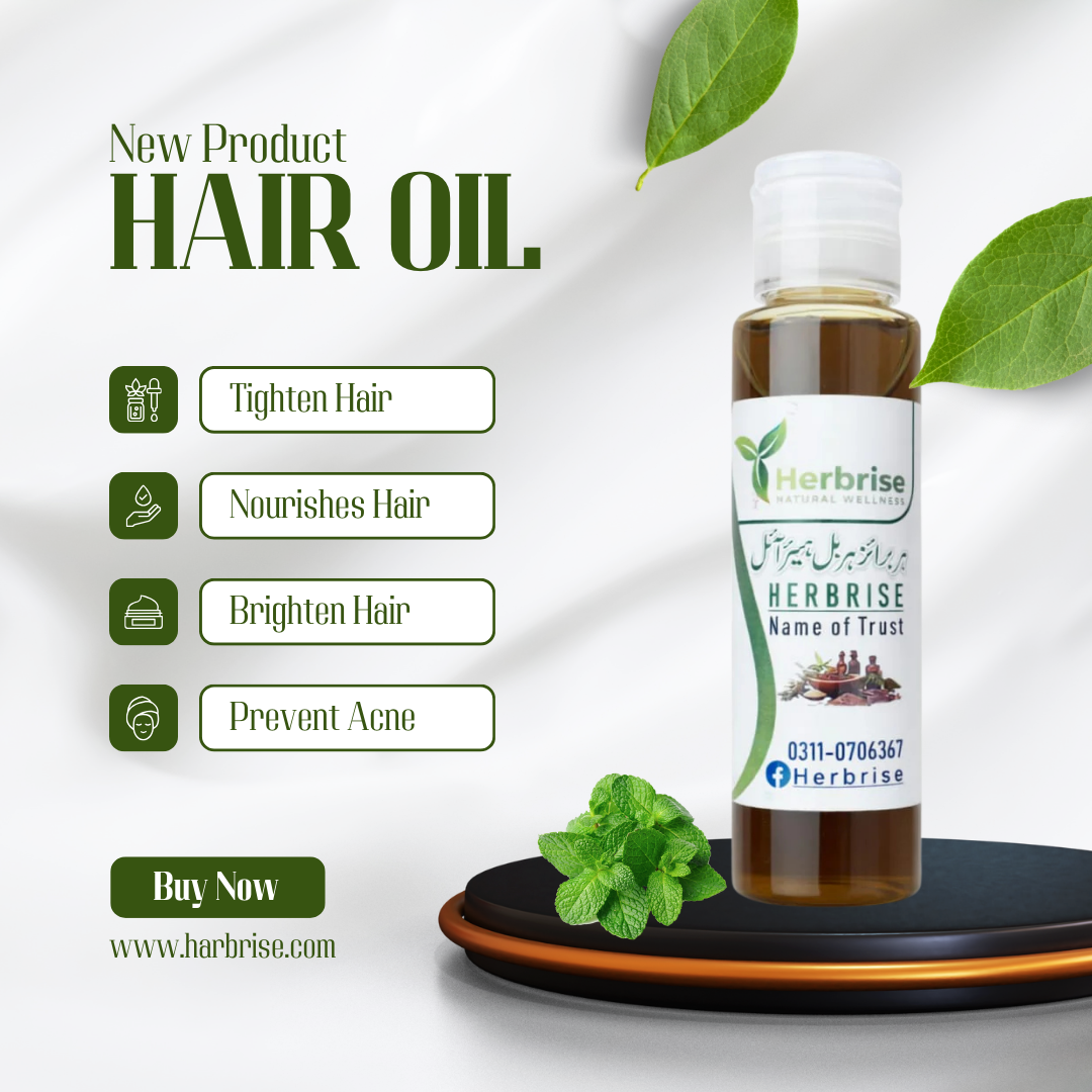 Herbrise Herbal Hair OIL | Strengthen Hair | 1000+ Trusted Our Client